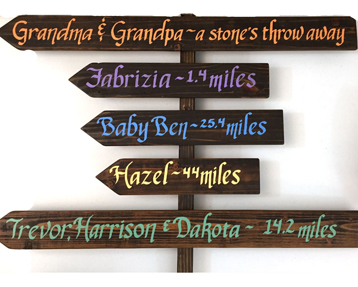 Rustic stained Italic 3