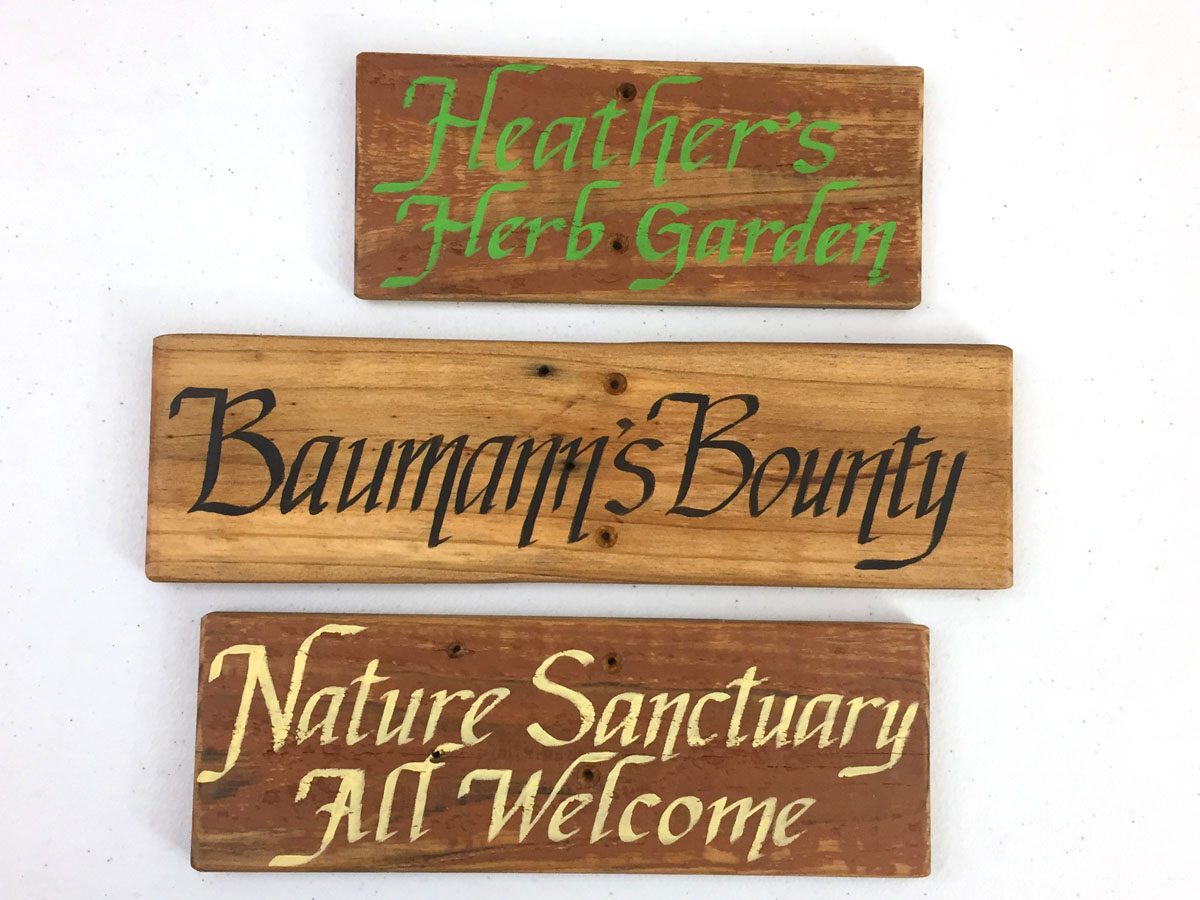 Rustic stained Italic 4