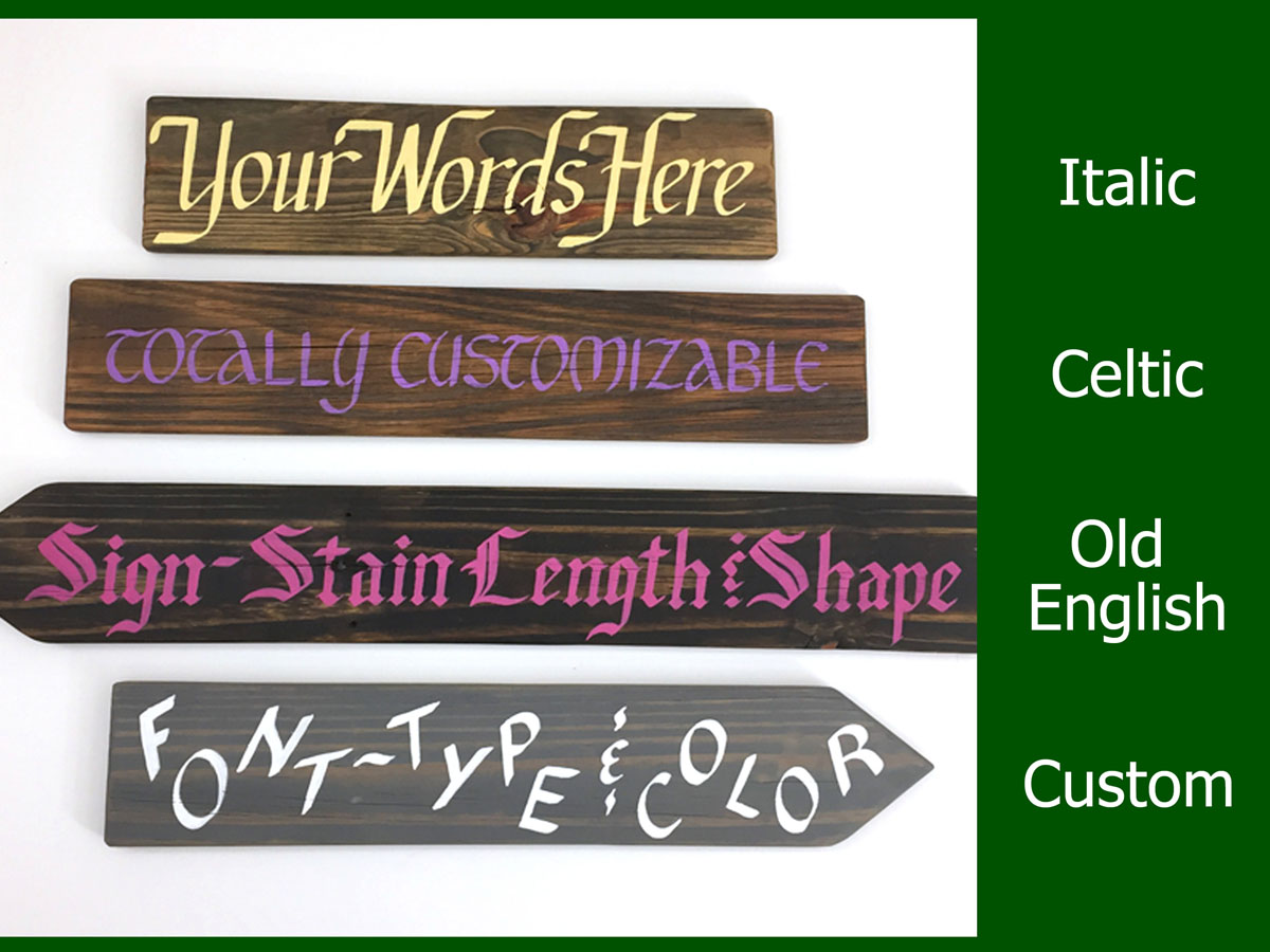 stained hand written – labled