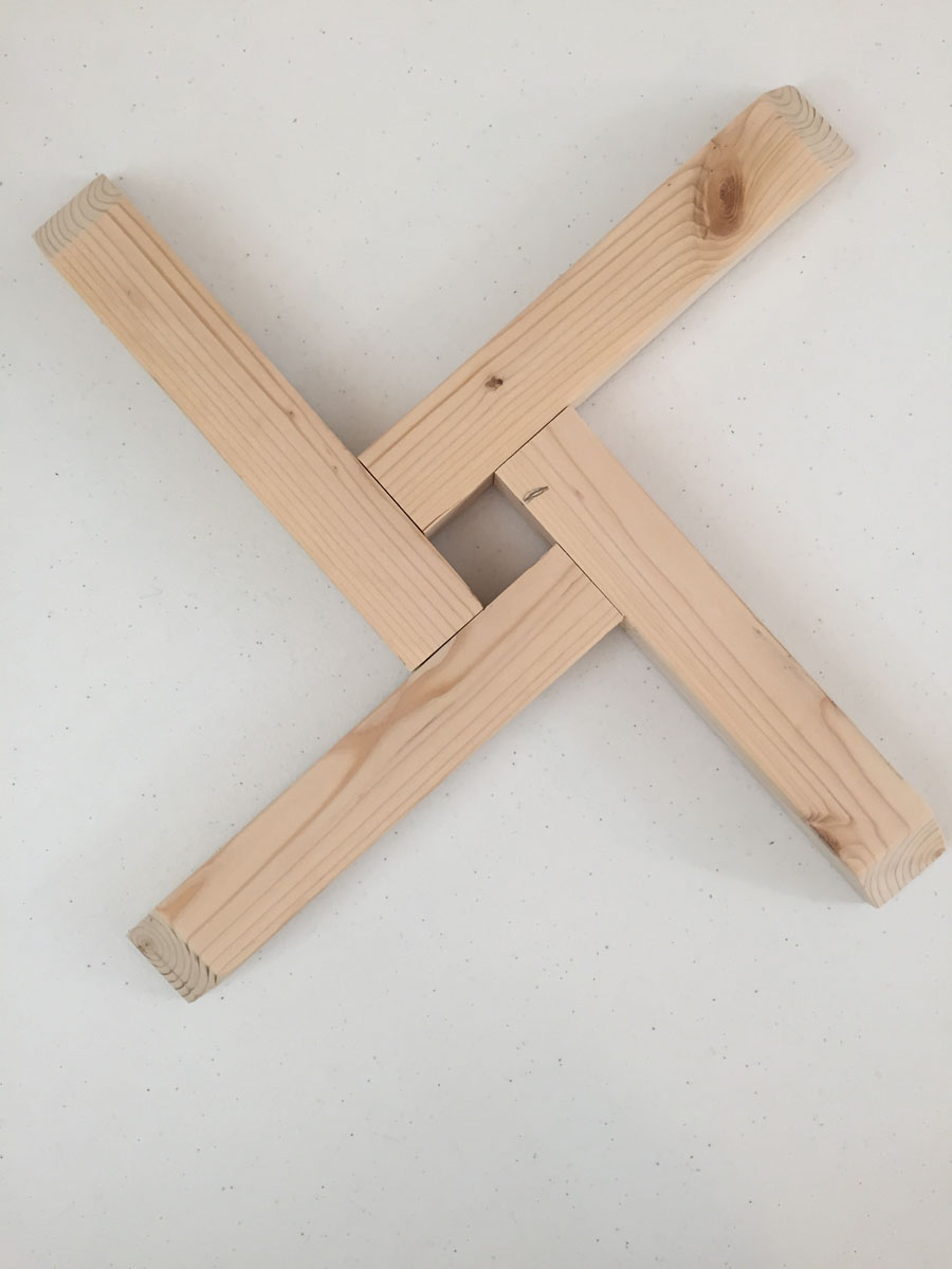 Bare wood base Bare wood base