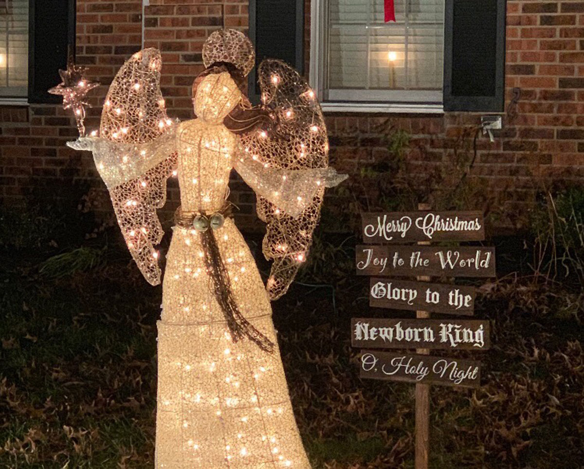 Christmas Signpost display