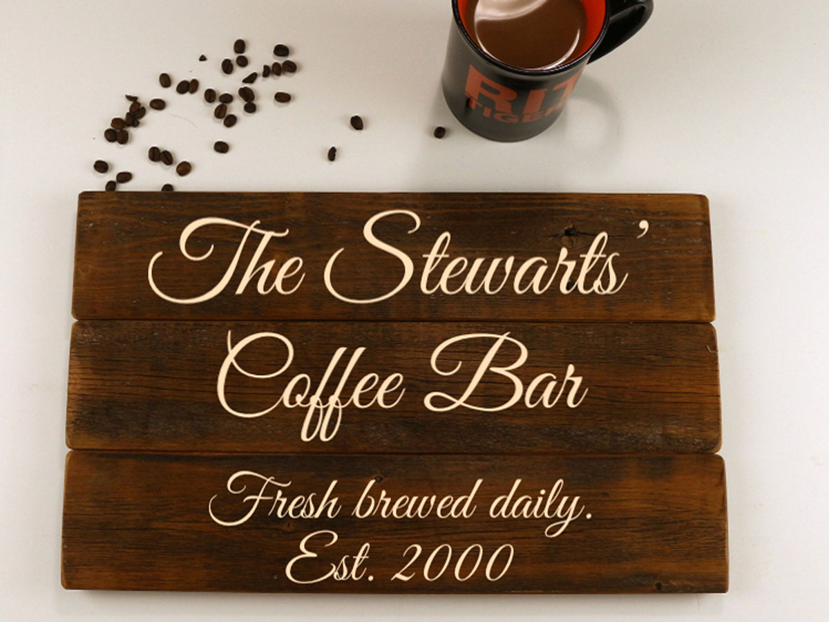 Coffee Bar Sign