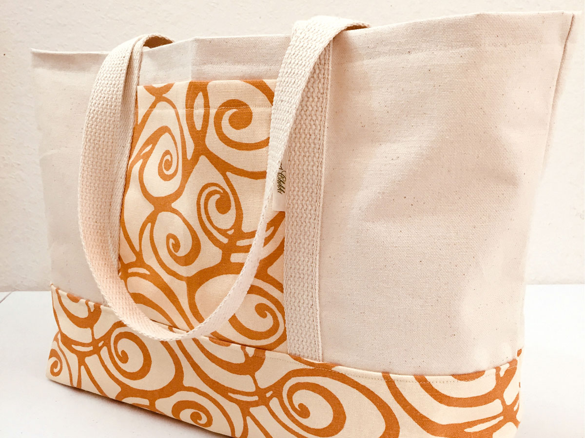 Fall tote – orange