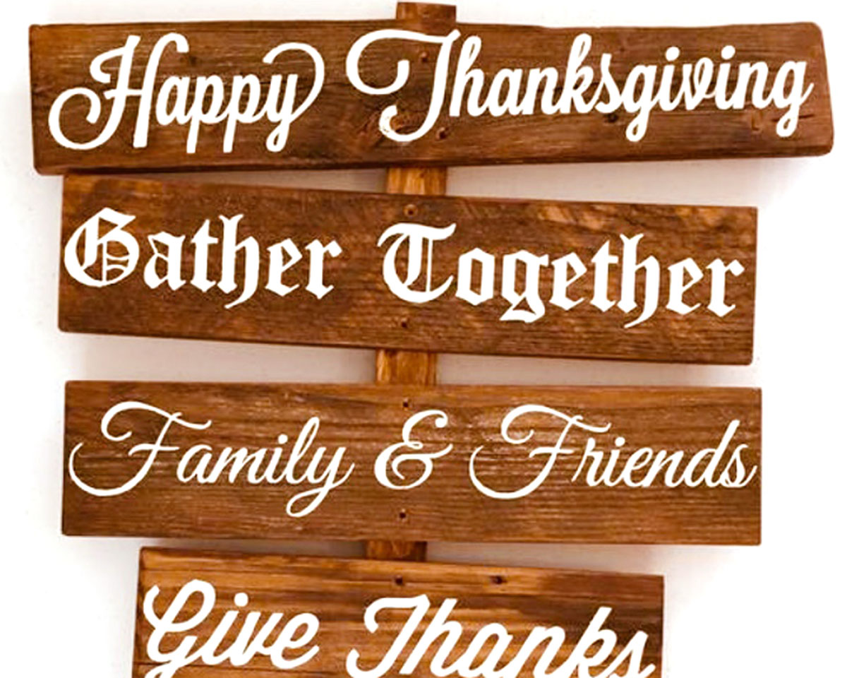 Thanksgiving Signpost – top signs Thanksgiving Signpost – top signs