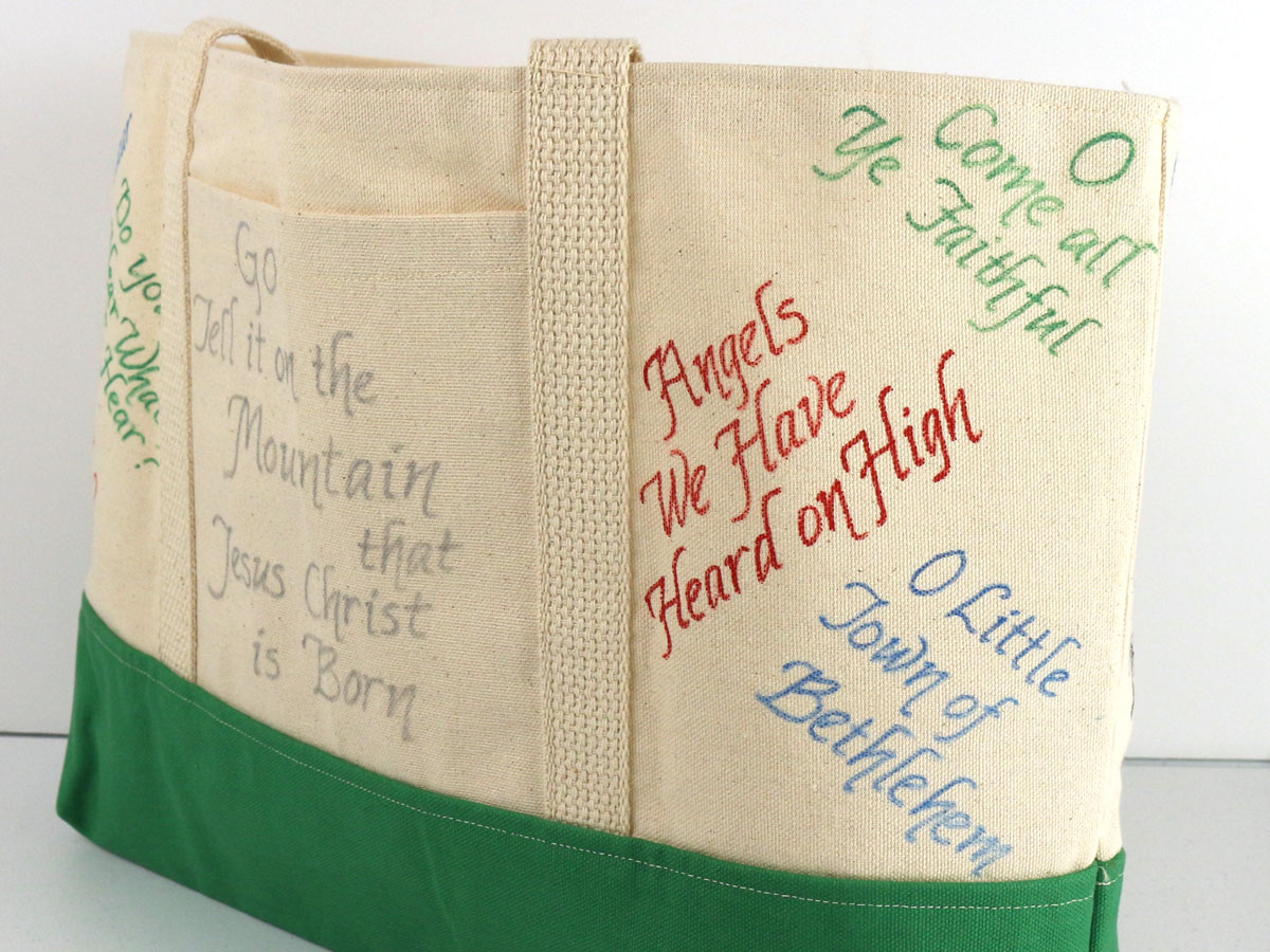 christian christmas tote back right christian christmas tote back right