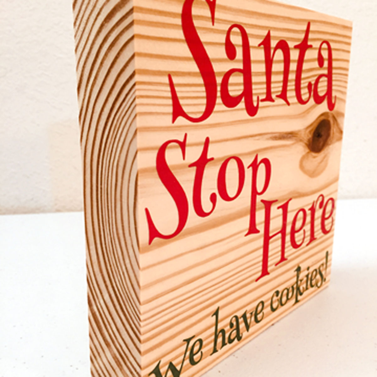 santa stop here – angle santa stop here – angle