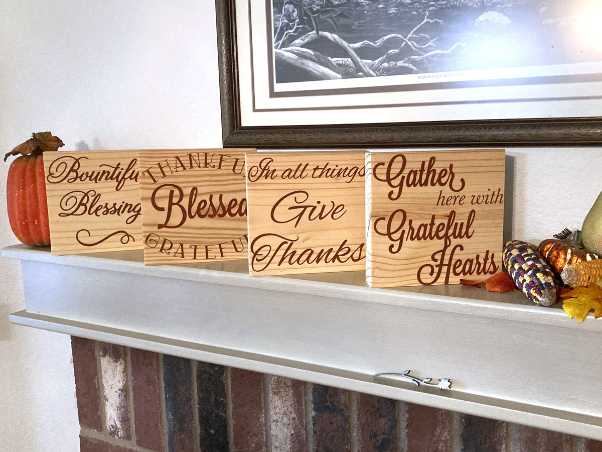 thanksgiving Collection lifestyle mantel